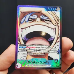Emperors in the New World Monkey.D.Luffy 061 Parallel One Piece Gear 5 Tcg NM 09 - Image 1