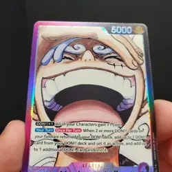 Emperors in the New World Monkey.D.Luffy 061 Parallel One Piece Gear 5 Tcg NM 09 - Image 3