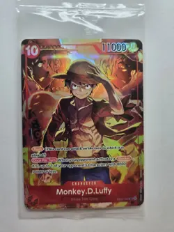 Monkey D. Luffy SR ST10-006 - Treasure Booster Promo - One Piece TCG (Sealed) - Image 1