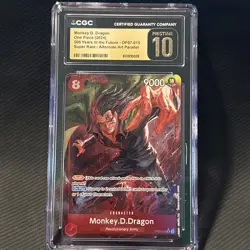Monkey D. Dragon #OP07-015 2024 One Piece 500 Years in the Future AA CGC 10 - Image 1