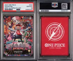 PSA 10 Vegapunk Leader One Piece OP07 500 Years Future ENGLISH GEM MINT LOW POP - Image 2