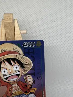 One Piece TCG Monkey.D.Luffy 1st Anniversary English P-037 Promo - Image 3