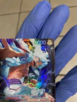 One Piece Card Game Monkey.D.Luffy OP09-061 Leader ST26 English NM - Image 3