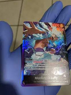 One Piece Card Game Monkey.D.Luffy OP09-061 Leader ST26 English NM - Image 5