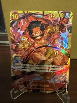 One Piece CCG Gol.D.Roger SEC OP09-118 - Emperors In The New World English EX - Image 1