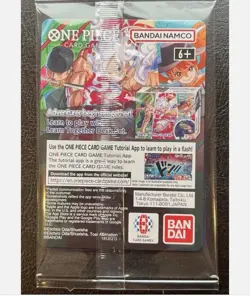 One Piece Monkey D. Luffy US Voyage College Basketball Card SEALED - New Rutgers - Image 2