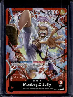 Monkey.D.Luffy (001) Starter Deck EX: Gear 5 #ST21-001 B - Image 1