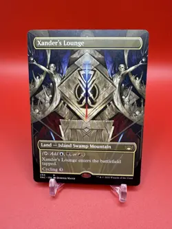 MTG Xander’s Lounge 294 Borderless Streets of New Capenna NM - Image 1