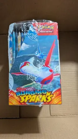 Pokemon TCG: Scarlet & Violet Surging Sparks Booster Box New & Sealed - Image 2