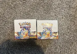 X2 POKEMON TCG SCARLET & VIOLET SURGING SPARKS BOOSTER BOX FACTORY SEALED NEW - Image 2