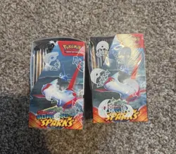 X2 POKEMON TCG SCARLET & VIOLET SURGING SPARKS BOOSTER BOX FACTORY SEALED NEW - Image 3