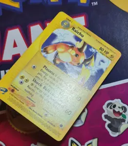 Raichu 61/165 Non Holo Rare Expedition Base Set Pokemon Card 2002 LP+ - Image 1