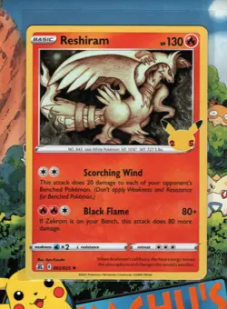 Pokemon TCG 25th Anniversary Celebration Complete your Master Set Pick your Card - Image 3