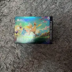 MAGIC THE GATHERING MTG FINAL FANTASY CHOCOBO BUNDLE BOX NEW SEALED IN HAND - Image 1