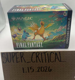Magic MTG Final Fantasy Chocobo Bundle - Factory Sealed Brand New CORNER DENT - Image 1