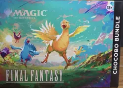 MAGIC THE GATHERING MTG FINAL FANTASY CHOCOBO BUNDLE BOX NEW SEALED IN HAND - Image 1