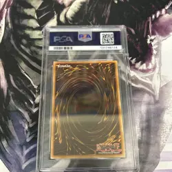 Blue-Eyes White Dragon Quarter Century Secret Rare Autograph PSA 9 MP24-EN001 - Image 2