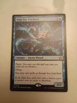 MTG High Fae Trickster Foundations Regular LP x1 - Image 1