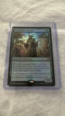 Formidable Speaker (176) (FOIL) - Lorwyn Eclipsed (ECL) - MTG - Image 1