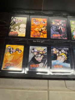 Bandai Naruto Shippuden CCG Complete Turn Marker Card Set Unpunched - Image 2
