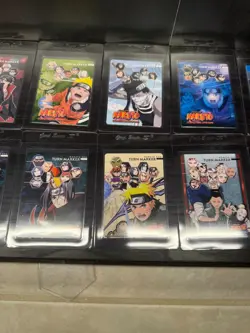 Bandai Naruto Shippuden CCG Complete Turn Marker Card Set Unpunched - Image 3