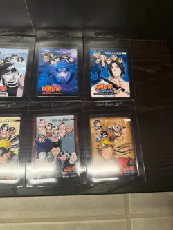 Bandai Naruto Shippuden CCG Complete Turn Marker Card Set Unpunched - Image 4