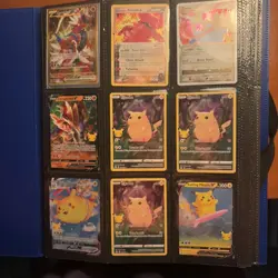 Pokemon Card Collection Binder Lot Holo Rare Mega pikachu V-union and more - Image 2