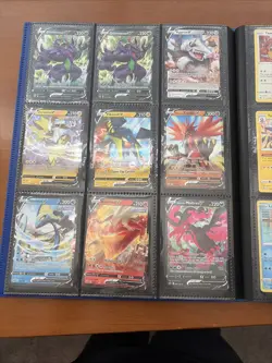 Pokemon Card Collection Binder Lot Holo Rare Mega pikachu V-union and more - Image 3