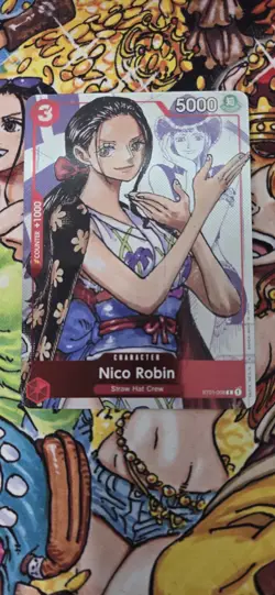 Nico Robin - ST01-008 (Alternate Art) ST01-008 One Piece Promotion Cards Foil - Image 1