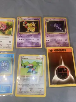 Vintage 1999 Pokemon Card Lot 10 Cards 1st Edition Rhyhorn/ - Image 2