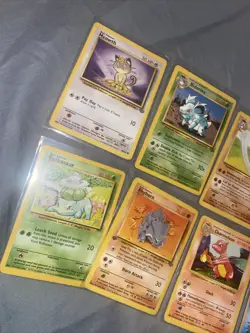 Vintage 1999 Pokemon Card Lot 10 Cards 1st Edition Rhyhorn/ - Image 4