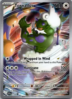 Tornadus SV: Scarlet & Violet Promo Cards 210 NM - Image 1