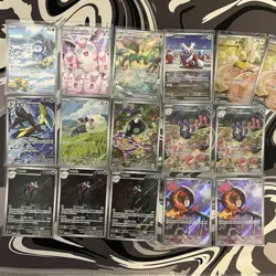 Pokemon TCG Illustration Rare Lot - 16 Cards Piplup, Flygon, Wooloo | ME, S&V - Image 1