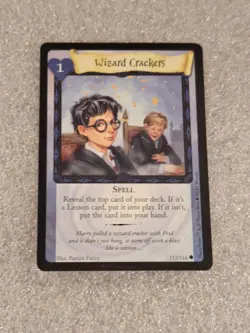 Wizard Crackers 112/116 - Harry Potter Trading Card Game TCG Nice! - Image 1