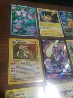 19 Card Collection Vintage to Modern Lot of Pokemon EX Full Arts E Reader More - Image 2