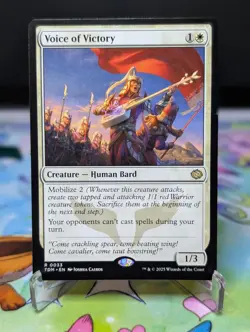 MTG Tarkir: Dragonstorm- Voice of Victory 033 Regular - Image 1