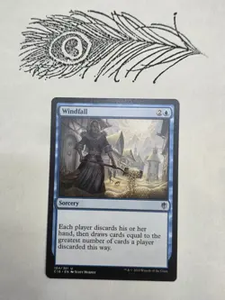 Windfall Commander 2016 Regular Non Foil Mtg Magic The Gathering - Image 1