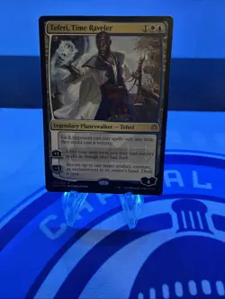 MTG Teferi, Time Raveler War of the Spark 221/264 Regular Rare NM - Image 1