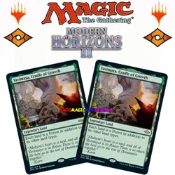 MTG 2 X Yavimaya, Cradle of Growth MODERN HORIZON 2 ENGLISH NM-M - Image 1