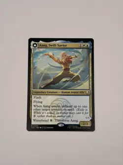 Aang, Swift Savior 204 Rare NM NonFoil - MTG Avatar - Image 3