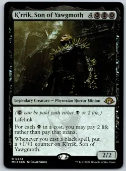 K'rrik, Son of Yawgmoth Foil R Modern Horizons 3 274 NM - Image 1