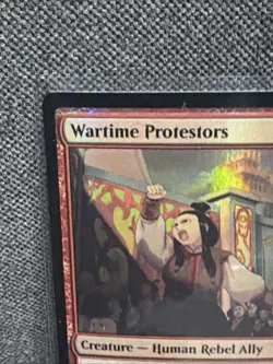 Wartime Protestors Avatar: The Last Airbender Foil - Image 2