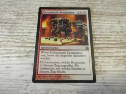 1x Master Warcraft - Commander - NM/EX - German - OOP MTG - Image 1