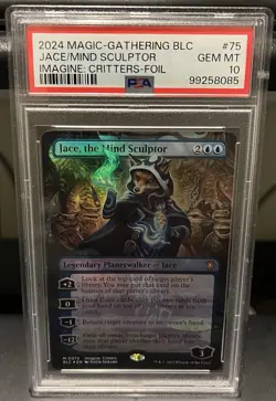 2024 MTG BLC Jace, The Mind Sculptor - Foil #75 PSA 10 - Image 1