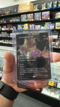 Magic: The Gathering Bitterbloom Bearer Serialized Rainbow Foil 364/500 - Image 1