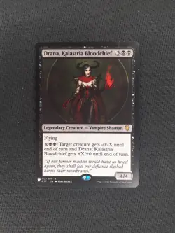 MTG Drana, Kalastria Bloodchief Commander 2017 112/309 Regular Rare - Image 1