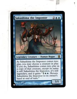 MTG SkeenAB Sakashima the Impostor from Saviors of Kamigawa (MB ver). NM. - Image 1
