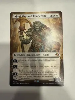 Ajani, Outland Chaperone X1 BORDERLESS FOIL-NM/M-Lorwyn Eclipsed - Image 1