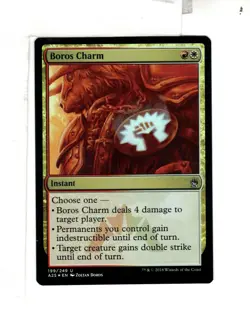 MTG SkeenAB Boros Charm FOIL from Masters 25. NM. - Image 1