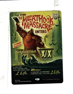 MTG SkeenAB The Meathook Massacre SHOWCASE from INR. NM. - Image 1
